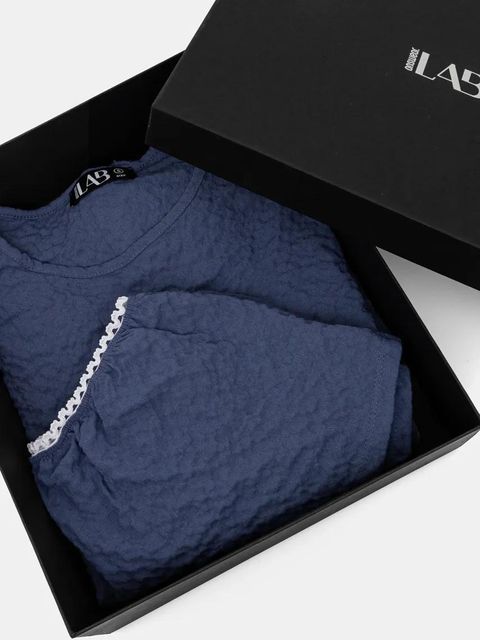 Answear.LAB piżama damska kolor granatowy