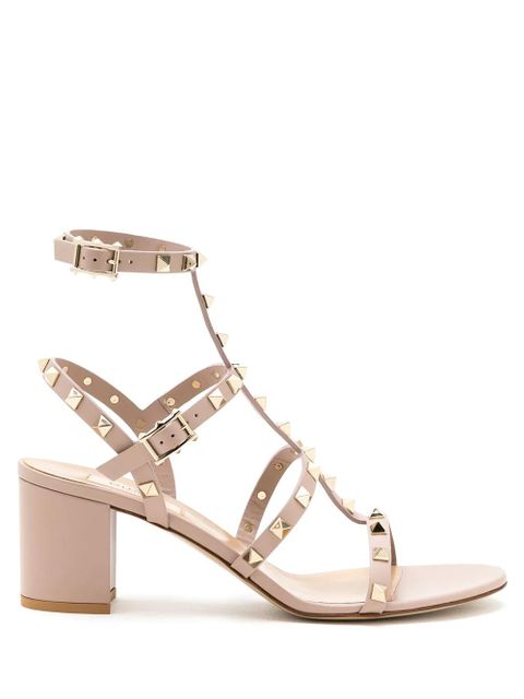 Valentino Garavani 60mm Rockstud sandals - Neutrals - zdjęcie produktu nr 1