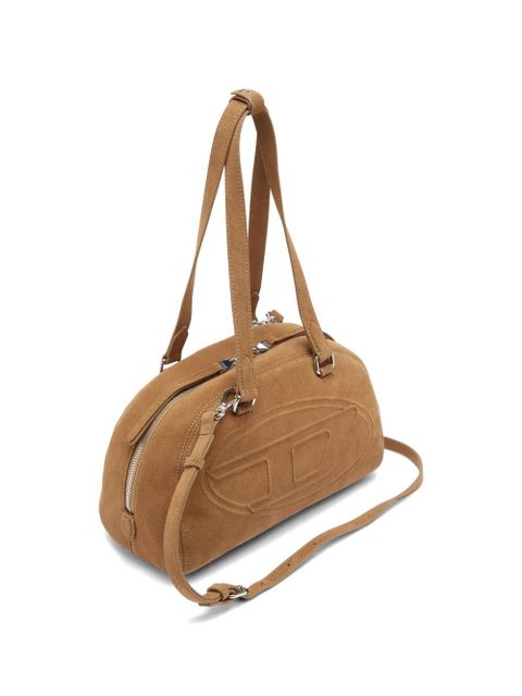 Diesel 1DR Dome suede tote bag - Neutrals