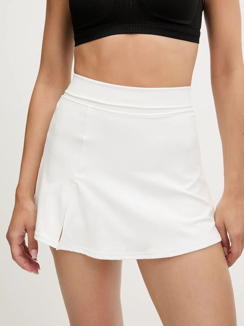 JOYINME spódnica sportowa Shape kolor biały mini rozkloszowana Shape - zdjęcie produktu nr 1