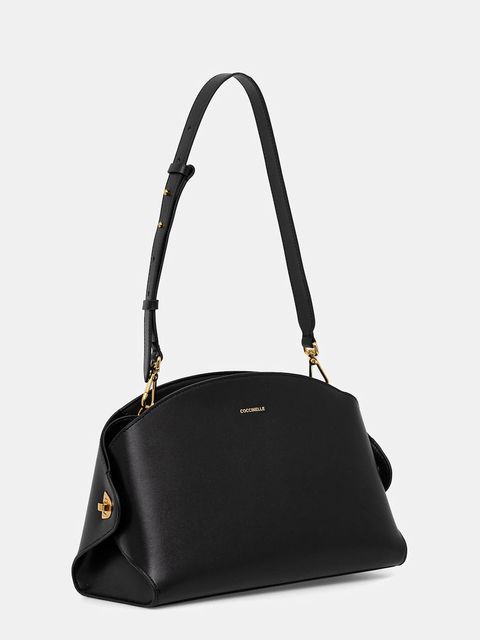 Coccinelle torebka skórzana TYLDE kolor czarny E1 U7K 12 01 01