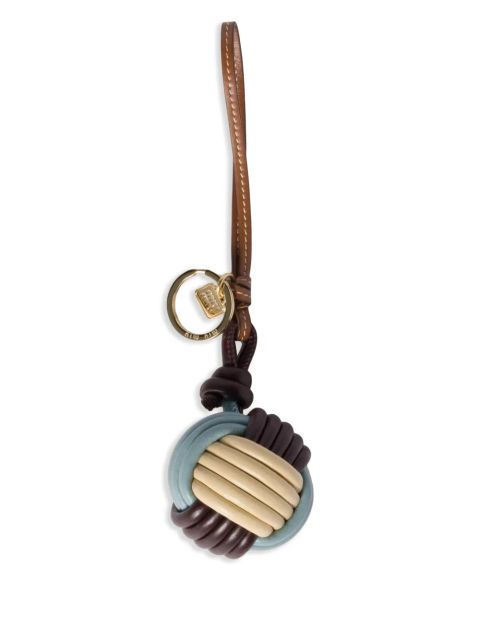 Miu Miu leather keyring - Neutrals