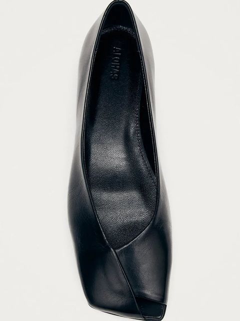 Alohas baleriny skórzane Katia