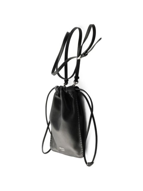 Prada nappa leather smartphone pouch - Black - zdjęcie produktu nr 2