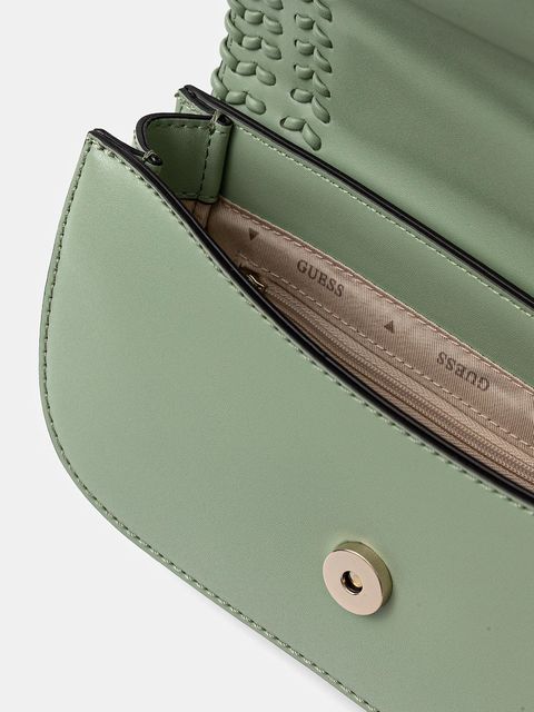 Guess torebka TATUM kolor zielony HWNG96 67210