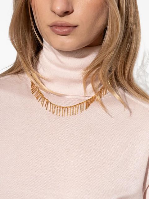 Jil Sander fringed necklace - Gold - zdjęcie produktu nr 2