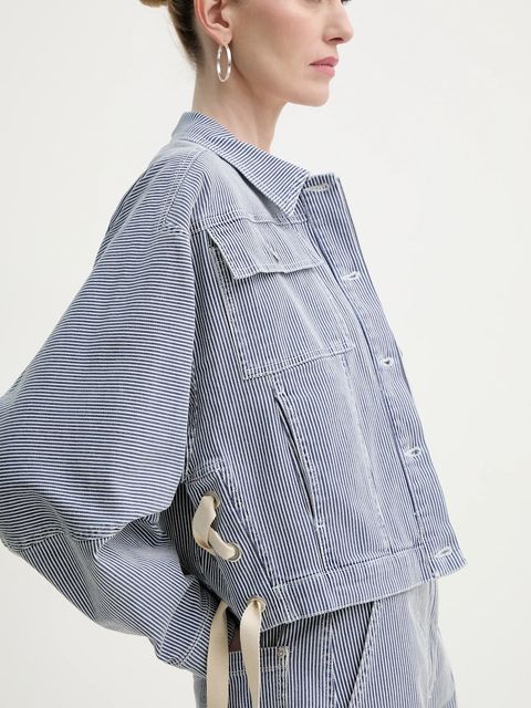 MUNTHE kurtka jeansowa bawełniana FAMKE - zdjęcie produktu nr 1