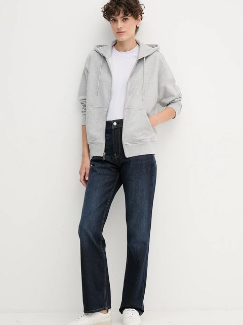 Calvin Klein Jeans jeansy damskie high waist LV047B911G - zdjęcie produktu nr 2