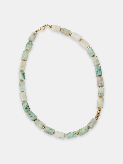 Answear.LAB naszyjnik z jaspisem kiwi, ręcznie wykonany - zdjęcie produktu nr 1