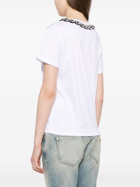 Valentino Garavani embroidered T-shirt - White - zdjęcie produktu nr 2