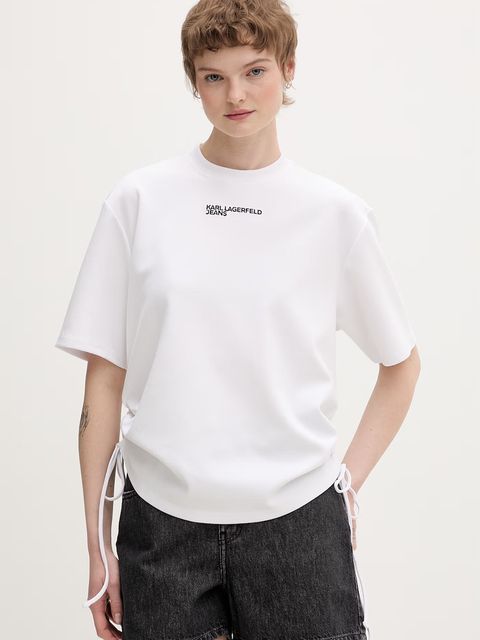 Karl Lagerfeld Jeans t-shirt damski - zdjęcie produktu nr 2