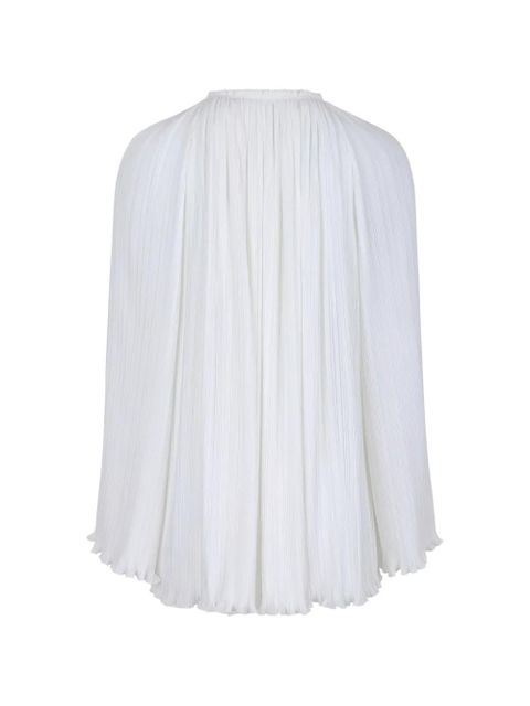 Lanvin pleated tie neck blouse - White - zdjęcie produktu nr 2
