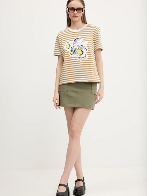 Hugo Blue spódnica bawełniana - zdjęcie produktu nr 1