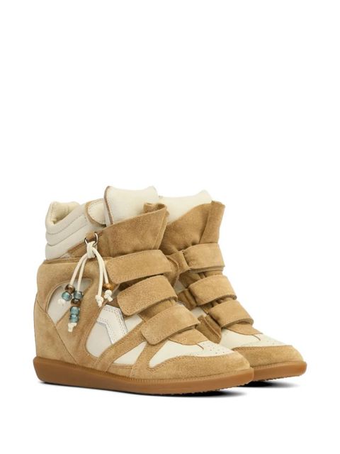 ISABEL MARANT Bekett suede sneakers - Neutrals - zdjęcie produktu nr 2