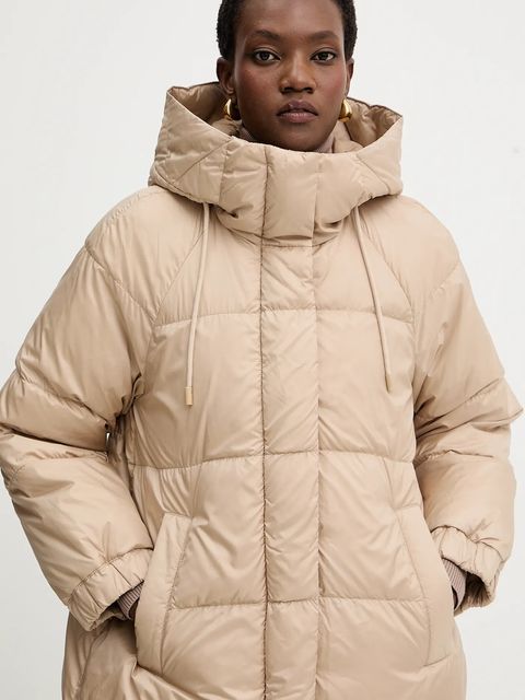 Weekend Max Mara kurtka dwustronna ANFORA kolor beżowy 2525496062600