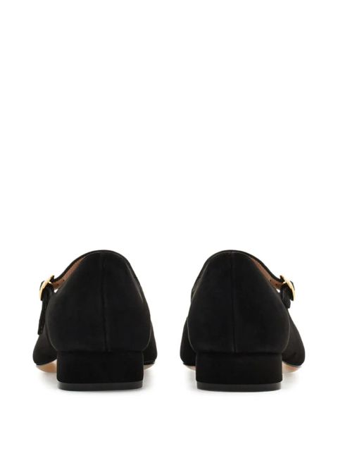 Ferragamo Gancini leather pumps - Black