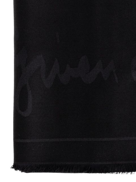 Givenchy fringed scarf - Black - zdjęcie produktu nr 2