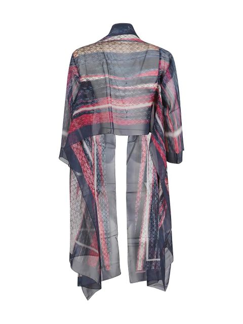 Missoni multicoloured pattern scarf - Blue - zdjęcie produktu nr 2