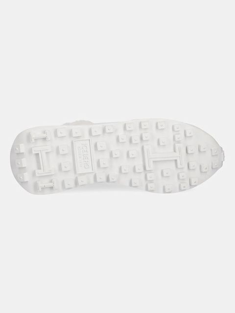 Iceberg sneakersy skórzane Loop damskie kolor beżowy ID232005