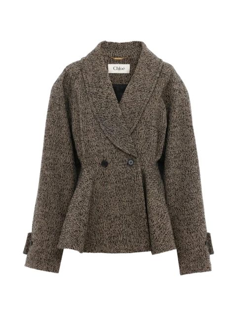 Chloé herringbone jacket - Neutrals - zdjęcie produktu nr 1