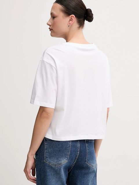 Armani Exchange t-shirt bawełniany - zdjęcie produktu nr 2