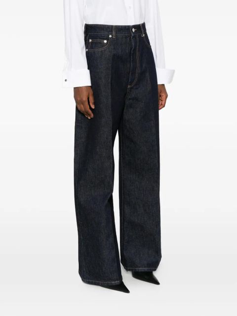 Sportmax wide-leg jeans - Blue