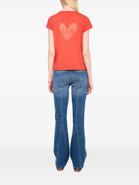 Zadig&Voltaire Henley T-shirt - Orange