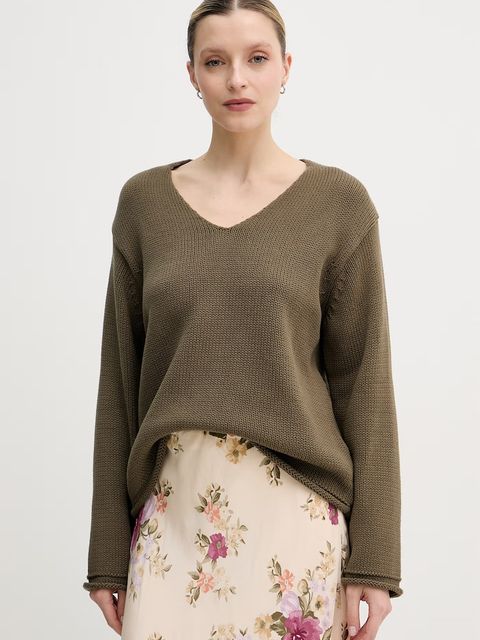 Mos Mosh sweter damski bawełniany - zdjęcie produktu nr 1