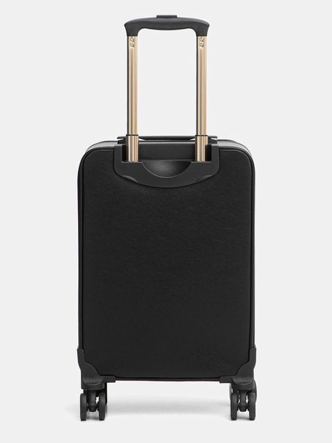 Guess walizka NADIRA SMALL kolor czarny TWQG84 24983