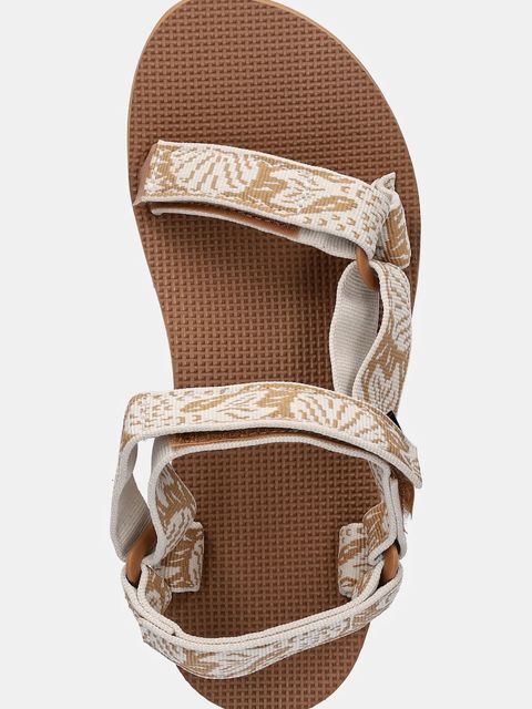 Teva sandały damskie kolor brązowy