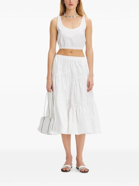 Tory Burch Bonded Elastic top - White