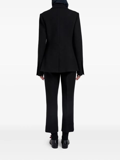 Proenza Schouler flap-pockets buttoned blazer - Black