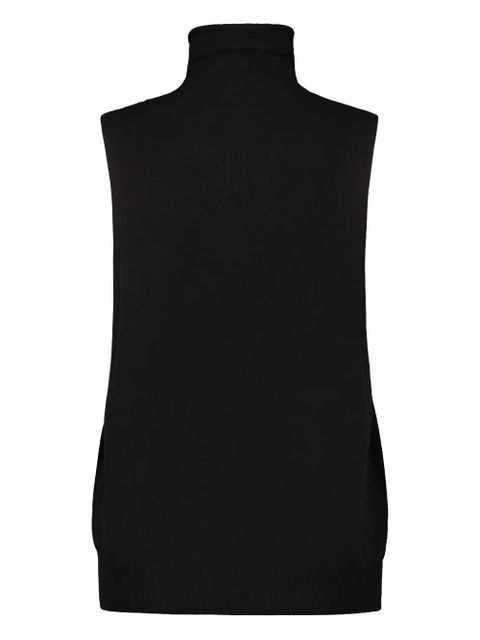The Row roll-neck cashmere vest - Black - zdjęcie produktu nr 2