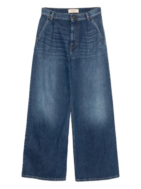 Weekend Max Mara pleated-front jeans - Blue - zdjęcie produktu nr 1