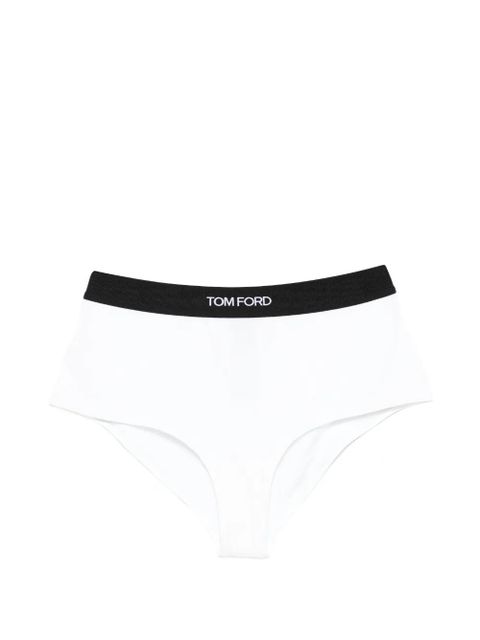 TOM FORD logo-waistband briefs - White - zdjęcie produktu nr 1