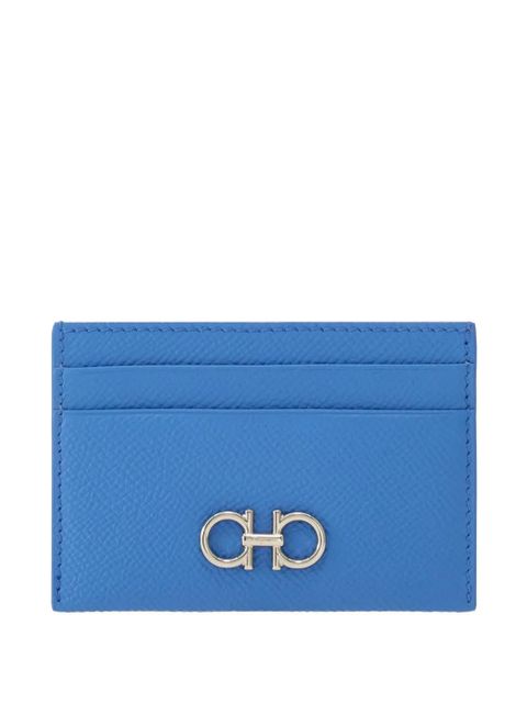 Ferragamo Gancini cardholder - Blue - zdjęcie produktu nr 1
