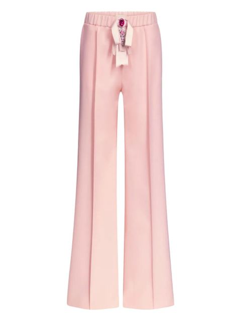 AREA crystal-embellished trousers - Pink - zdjęcie produktu nr 1