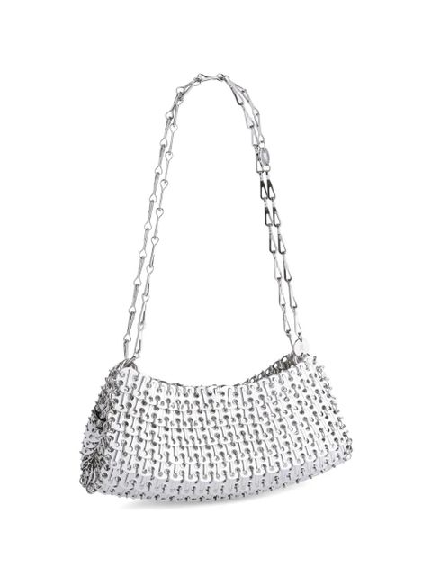 Rabanne 1969 Nano chainmail shoulder bag - Silver