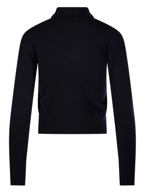 Max Mara buttoned collared cardigan - Blue - zdjęcie produktu nr 2