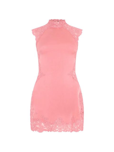 Cult Gaia Riti lace-panelled cut-out mini dress - Pink - zdjęcie produktu nr 1