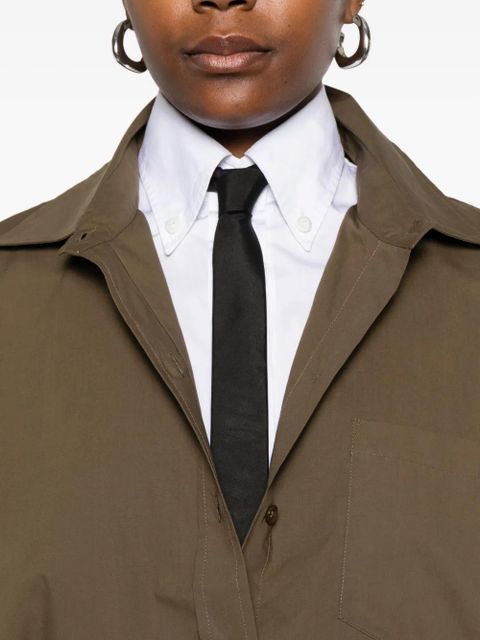 The Frankie Shop button-down chest-pocket shirt - Green