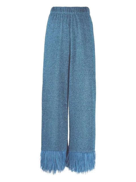 Oséree Lumière Plumage trousers - Blue - zdjęcie produktu nr 1