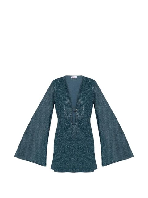 Oséree ring flared dress - Blue - zdjęcie produktu nr 1