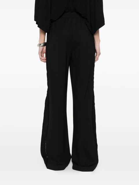TWINSET trim palazzo pants - Black