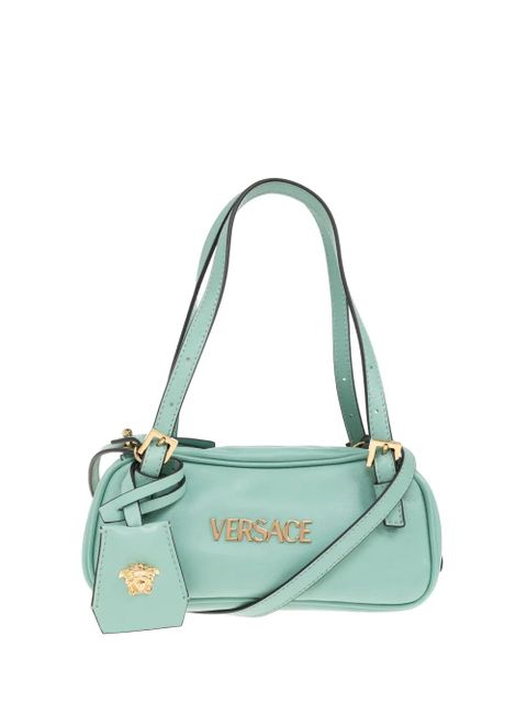 Versace Versace Tag leather mini shoulder bag - Green - zdjęcie produktu nr 1