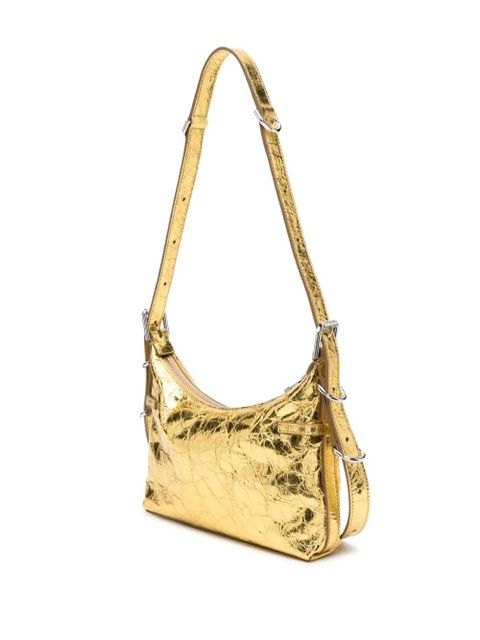 Givenchy Mini Voyou leather shoulder bag - Gold