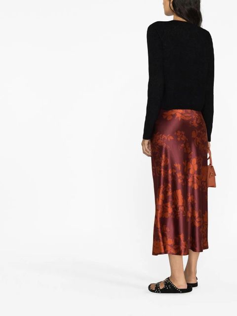 Reformation Clara crew neck cardigan - Black