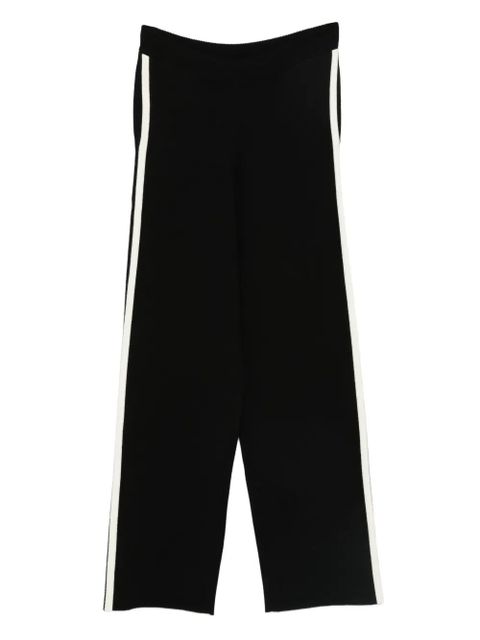 Aya Muse striped track pants - Black - zdjęcie produktu nr 1