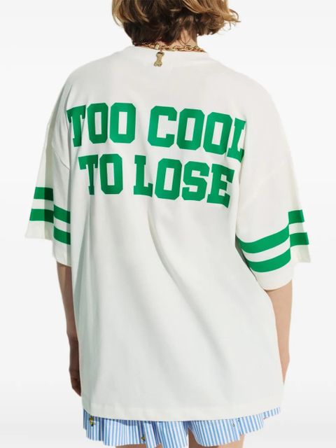 Essentiel Antwerp Snoopy print oversized T-shirt - White