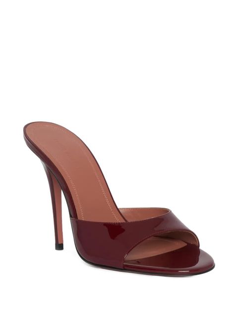 Amina Muaddi Elodie heeled sandals - Red - zdjęcie produktu nr 2